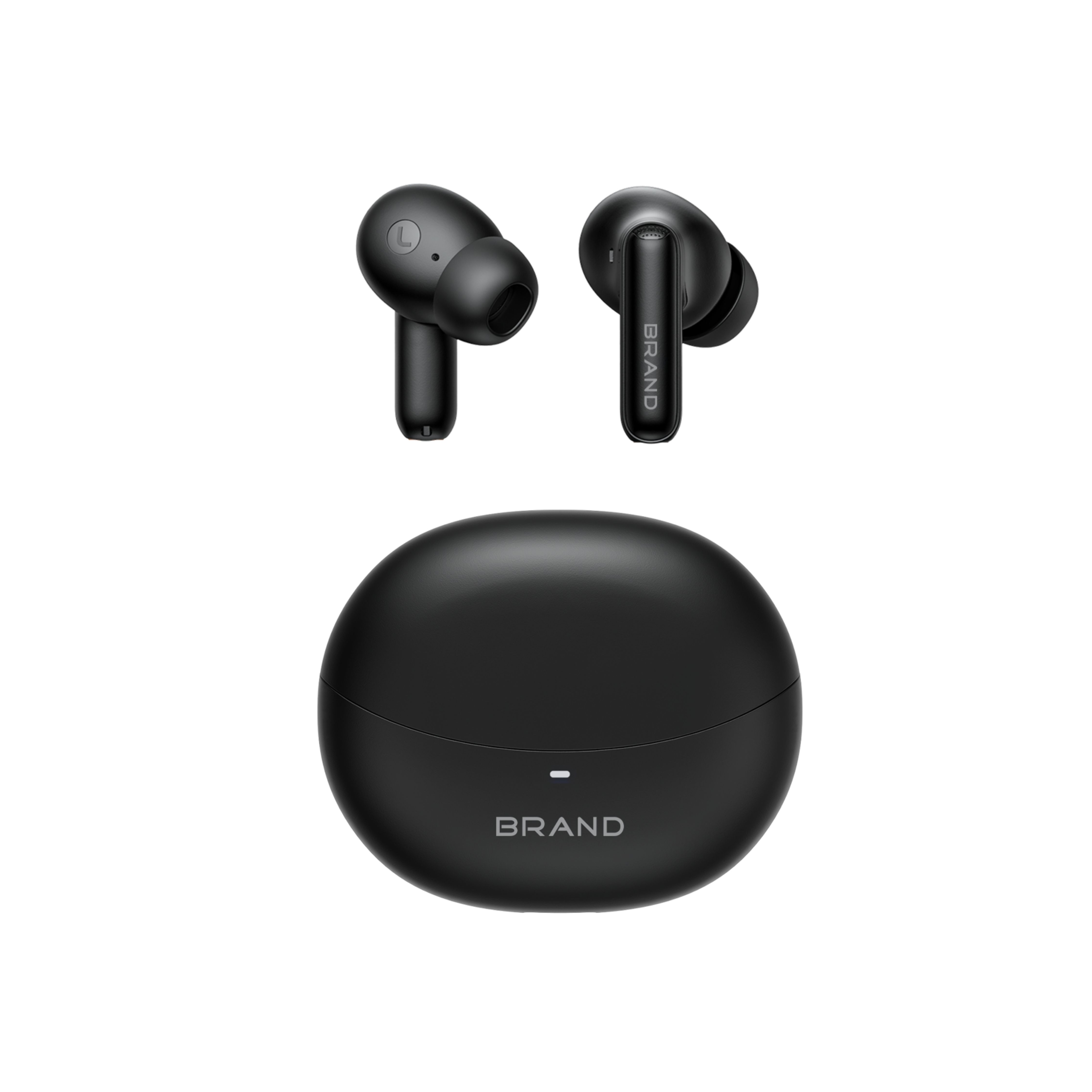 ANC ENC Dual Microphones 40mAh 5-7 hours Play time TWS Earbuds, Adjustable ANC/Ambient Mode Fast Charge